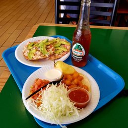 Tostada De Jaiba(imitacion)/imitation Crab Tostada
