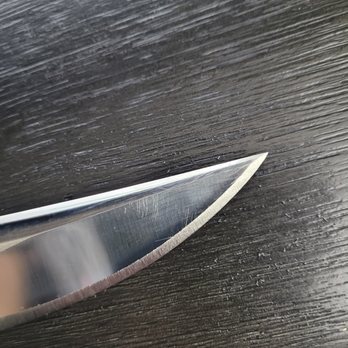Grommet's Knife & Carry - Pic of scratches. - Outdoor Gear Near Me - Riverside, California