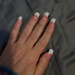Full set pink and and white gels