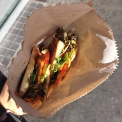 Sabbaba - Toasted grilled chick pita pocket