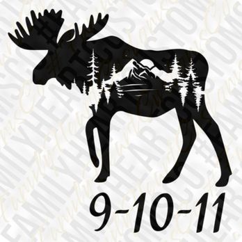 Family Heart Customs - Custom moose vector file - Graphic Design Near Me Family Heart Customs - Custom moose vector file - Graphic Design Near Me
