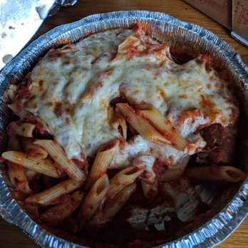 Francesca Pizza - Baked mostaccioli, delicious !!! They give you a lot. A must try !!! - Italian Near Me - Sheridan, Illinois Francesca Pizza - Baked mostaccioli, delicious !!! They give you a lot. A must try !!! - Italian Near Me - Sheridan, Illinois