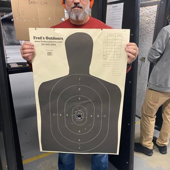 Agency Small Arms Instruction - Students live range results - Firearm Training Near Me