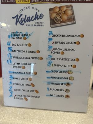 Menu photo 5 Circle City Kolache Brownsburg, IN