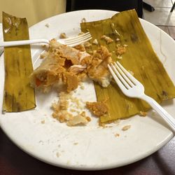 Aly's Restaurant - Salvadoran Tamale amazing