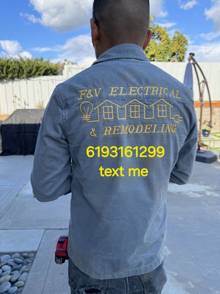 Slide of F&V Electrical and Remodeling