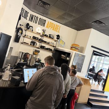 SLIDE Cafe - Kiosks for ordering and more seating - Burgers Near Me - Birmingham, Alabama