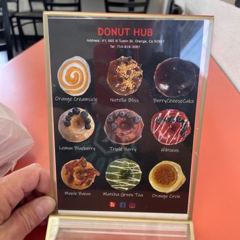Donut Hub - Donut menu - Donuts Near Me - Orange, California