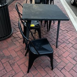 Outdoor seating