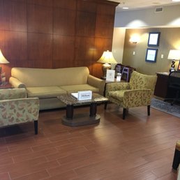 The small but pleasant lobby area. The small but pleasant lobby area.