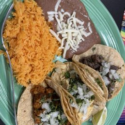 3 taco meal