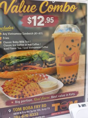 Menu photo 2 Tom Boba Katy, TX Menu photo 2 Tom Boba Katy, TX