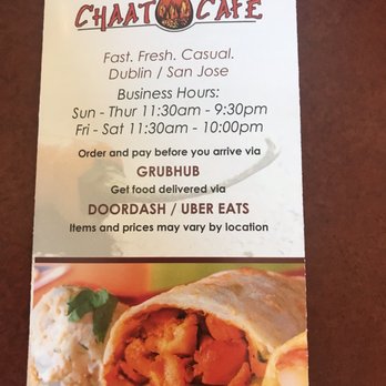 Chaat Cafe - Indian Near Me - San Jose, California