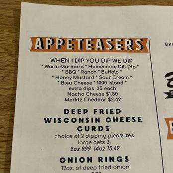 Brat Stop - I Dip You Dip We Dip! - Bars Near Me - Kenosha, Wisconsin
