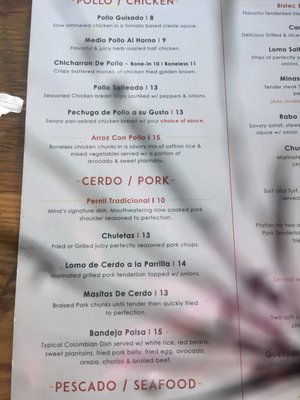 Menu photo 2 Mina's Spanish Kitchen Monroe, NY Menu photo 2 Mina's Spanish Kitchen Monroe, NY