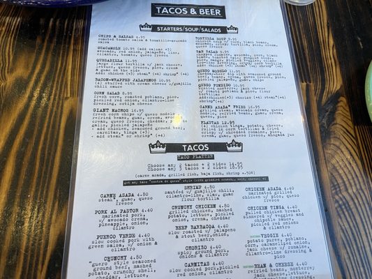 Menu photo 5 Tacos & Beer Las Vegas, NV Menu photo 5 Tacos & Beer Las Vegas, NV