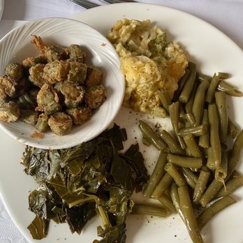 The Swanson - Vegetable plate - Southern Near Me - Perry, Georgia The Swanson - Vegetable plate - Southern Near Me - Perry, Georgia