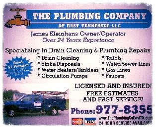 Slide of Plumbing Company The Of East Tennessee