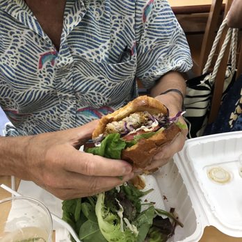 Kahai Street Kitchen - Fish sandwich - Salad Near Me - Honolulu, Hawaii Kahai Street Kitchen - Fish sandwich - Salad Near Me - Honolulu, Hawaii
