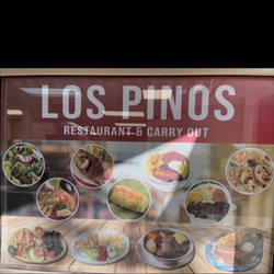 Los Pinos Restaurant - Sign