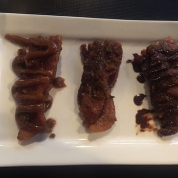 Dirty Oscar's Annex - Candied trio of bacon will change ur life. Absolutely amazing. - Pubs Near Me - Tacoma, Washington Dirty Oscar's Annex - Candied trio of bacon will change ur life. Absolutely amazing. - Pubs Near Me - Tacoma, Washington