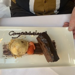 Knockendarroch House Hotel - Celebration dessert