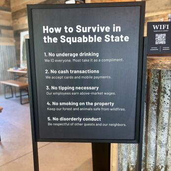 Squabble State - Signage - Cideries Near Me - Bristol, Virginia