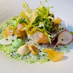 Les Deux Restaurant & Brasserie - This guarantee the freshness and the quality as it comes from nearby city. Yummy fresh shrimp.
