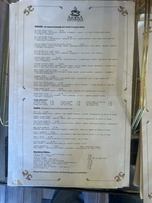 Menu photo 4 Aroma Coffee & Tea Studio City, CA Menu photo 4 Aroma Coffee & Tea Studio City, CA