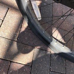 The Fun Store - The bike developed a flat about three miles out.