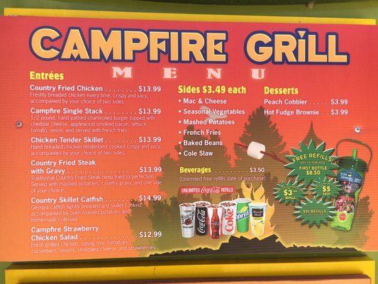 Menu photo 1 Campfire Grill Stone Mountain, GA Menu photo 1 Campfire Grill Stone Mountain, GA