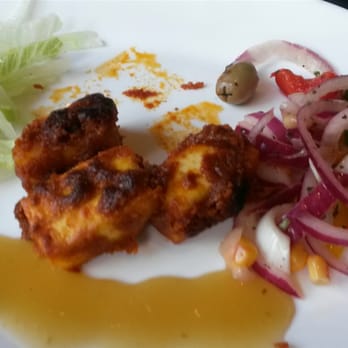 Akbar's - Paneer tikka - what was left when I took the pic ;) - Indian Near Me - Glasgow, GLG