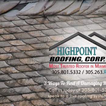 Highpoint Roofing Corp - Highpoint Roofing Corp MIAMI ROOFING COMPANY - Roofing Near Me - Miami, Florida