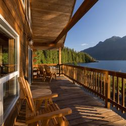 Klahoose Wilderness Resort - Oceanfront Cabins