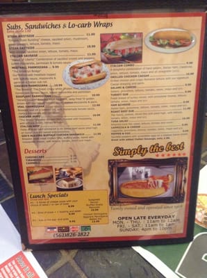 Menu photo 6 Giovannis Pizzeria Restaurant Boca Raton, FL