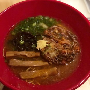 IPPUDO 5th Avenue - The vegetarian ramen was a surprising combination of textures and flavors - Ramen Near Me - New York, New York