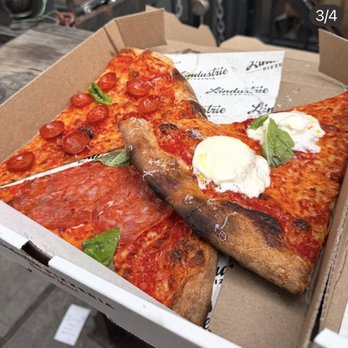 L'industrie Pizzeria - Spicy salami, pepperoni, burrata, - Pizza Near Me - Brooklyn, New York L'industrie Pizzeria - Spicy salami, pepperoni, burrata, - Pizza Near Me - Brooklyn, New York