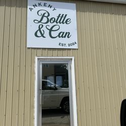 Ankeny Bottle and Can - Front lobby door