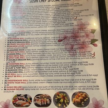 Thai Spice - Menu - Sushi Bars Near Me - Waycross, Georgia Thai Spice - Menu - Sushi Bars Near Me - Waycross, Georgia