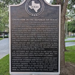 Galveston In The Republic Of Texas - Galveston in the Republic of Texas Historical Marker