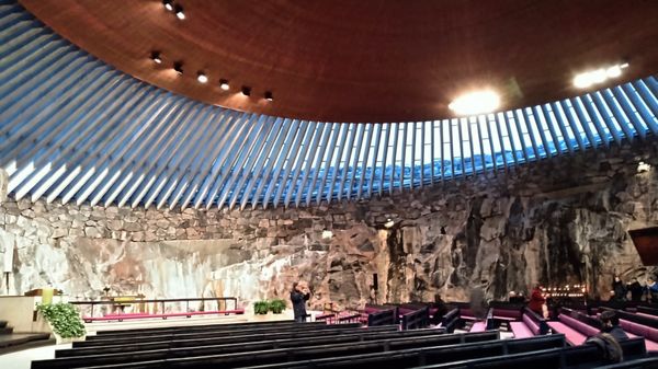 Temppeliaukio Church by null