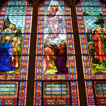 St John's Cathedral - Stained glass windows inside the cathedral. - Churches Near Me - Boise, Idaho St John's Cathedral - Stained glass windows inside the cathedral. - Churches Near Me - Boise, Idaho