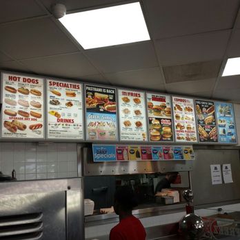 Wienerschnitzel - Menu board. - Hot Dogs Near Me - Austin, Texas