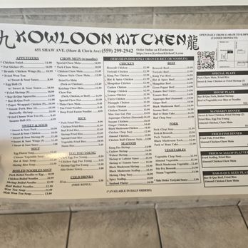 Kowloon Kitchen - Chinese Near Me - Clovis, California