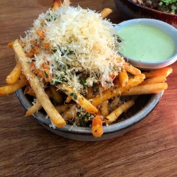 Canard - The best garlic fries I've ever had! That green goddess sauce is - Wine Bars Near Me - Portland, Oregon