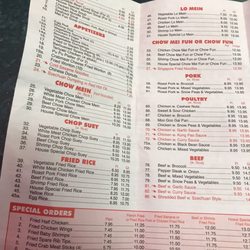 China Town Express - These prices are as of April 7, 2026