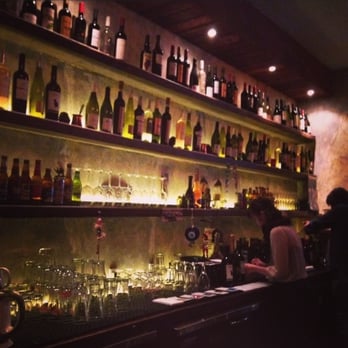 Little Rascal - The bar area. If you look very closely, you'll spot some trinkets. - Middle Eastern Near Me - New York, New York