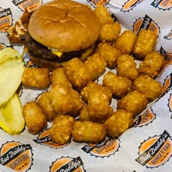 Bad Daddy's Burger Bar - Children's Kids Cheeseburger Slider