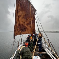Vikingeskibsmuseet i Roskilde - A+ Viking sail
