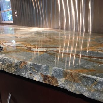 Central Coast Marble & Granite - Close up of chiseled edge - General Contractors Near Me - Santa Maria, California
